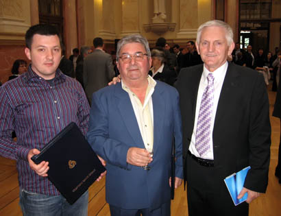 ANDRIJA PAVLE ZLATIC I OBRAD STEVANOVIC PREDSEDNIK STRELJACKOG SAVEZA SRBIJE s levaE